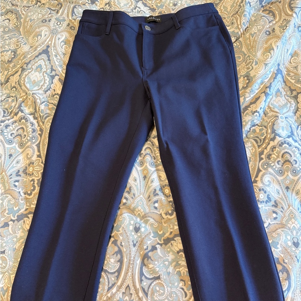 Talbots Women's Navy Ankle Jegging